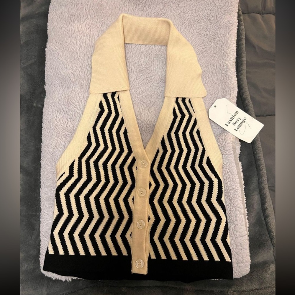 Amazon Knit Halter Top